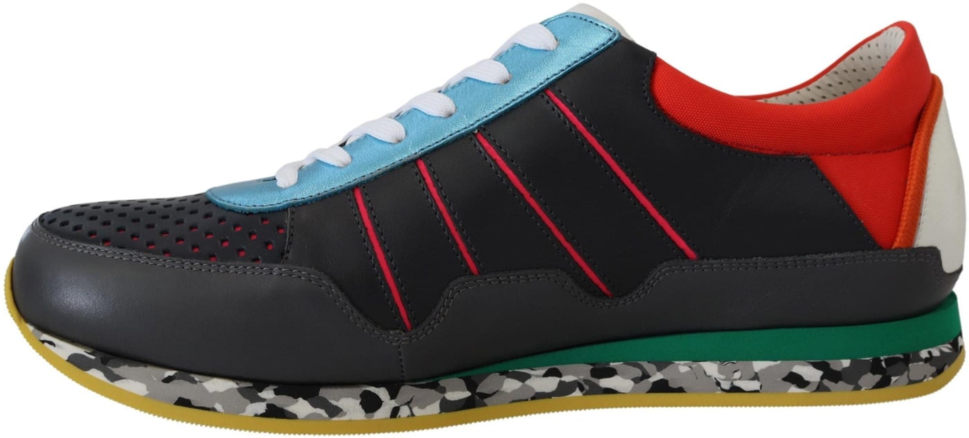 Dolce & Gabbana Multicolor Sport Low Top Shoes Sneakers
