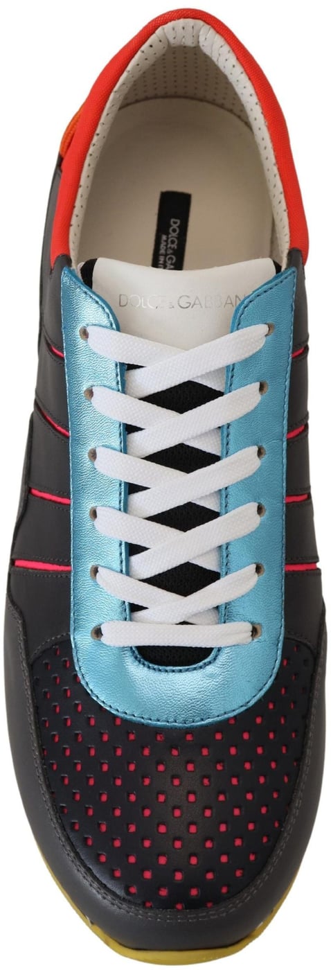 Dolce & Gabbana Multicolor Sport Low Top Shoes Sneakers