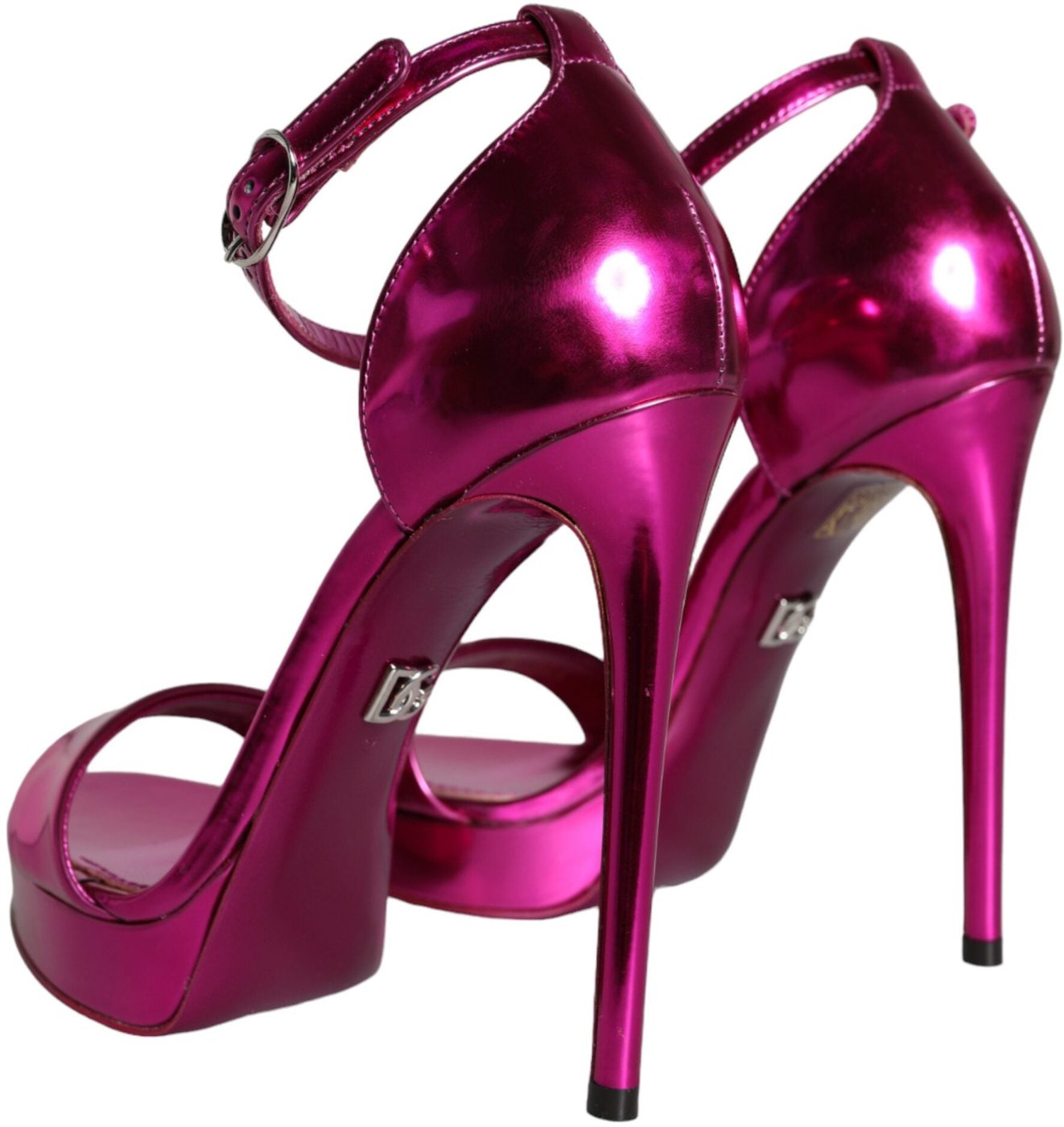 Dolce & Gabbana Fuchsia KEIRA Heels Ankle Strap Sandals Shoes