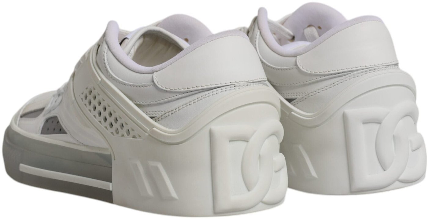 Dolce & Gabbana White DG Logo CUSTOM 2.Zero Sneakers Shoes