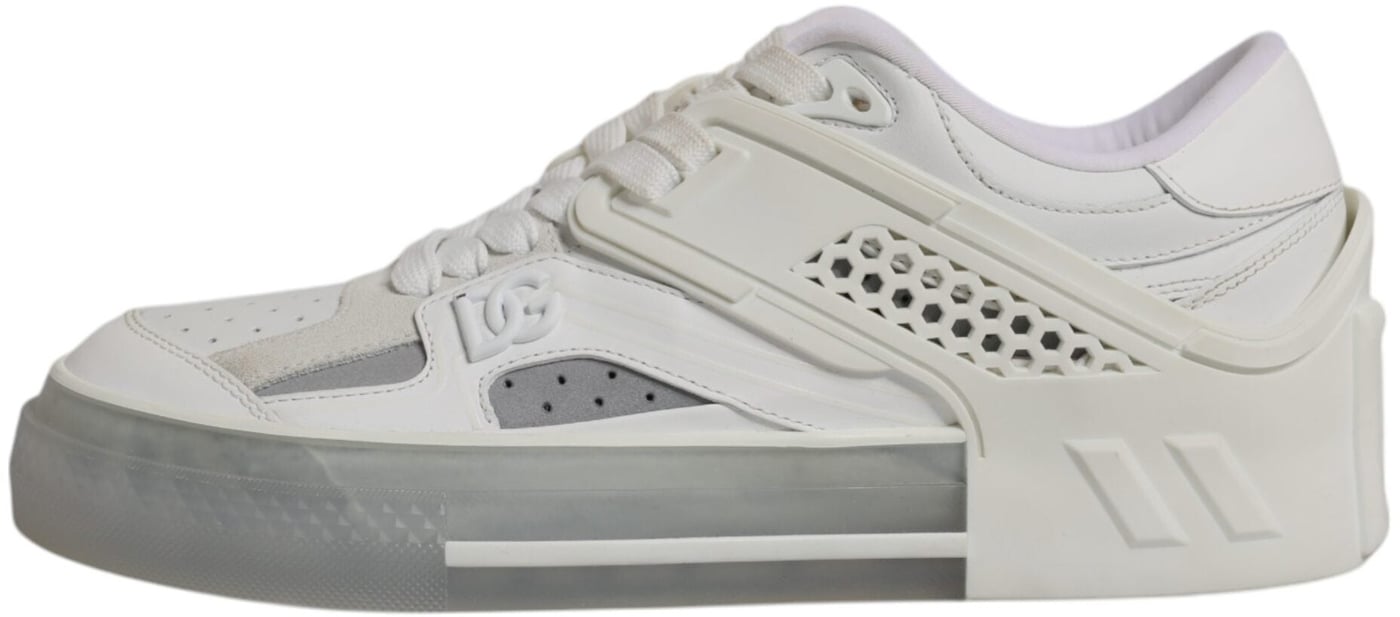 Dolce & Gabbana White DG Logo CUSTOM 2.Zero Sneakers Shoes