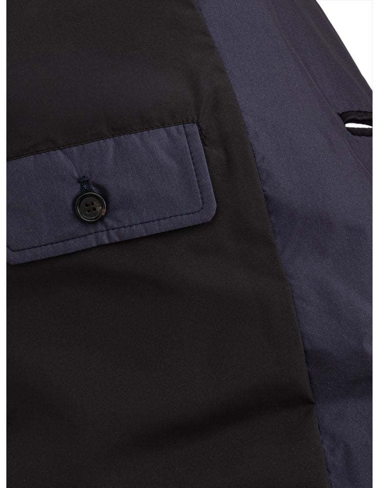 Dolce & Gabbana Blue Polyester Coat