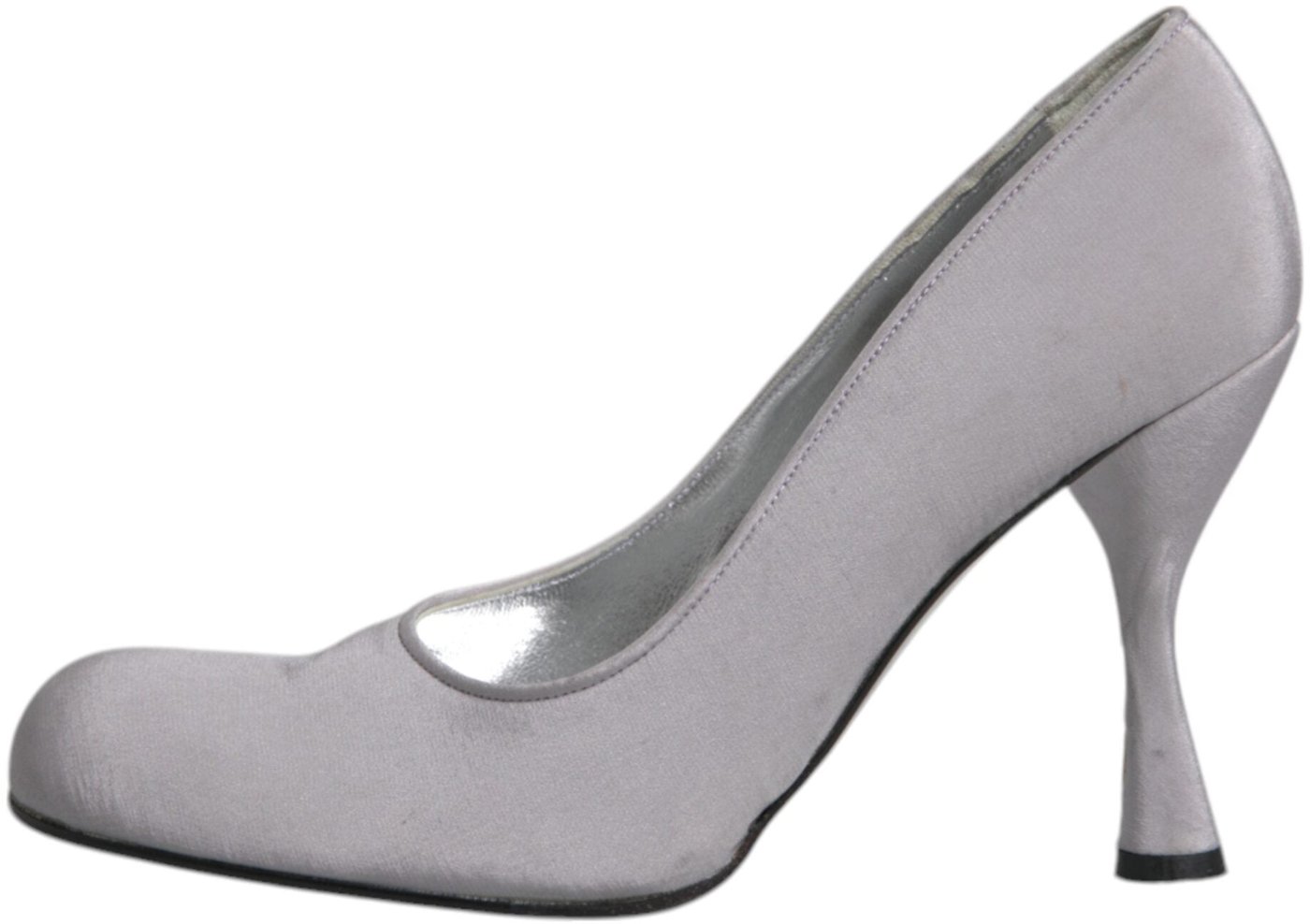 Dolce & Gabbana Gray Suede Leather High Heel Pumps Shoes