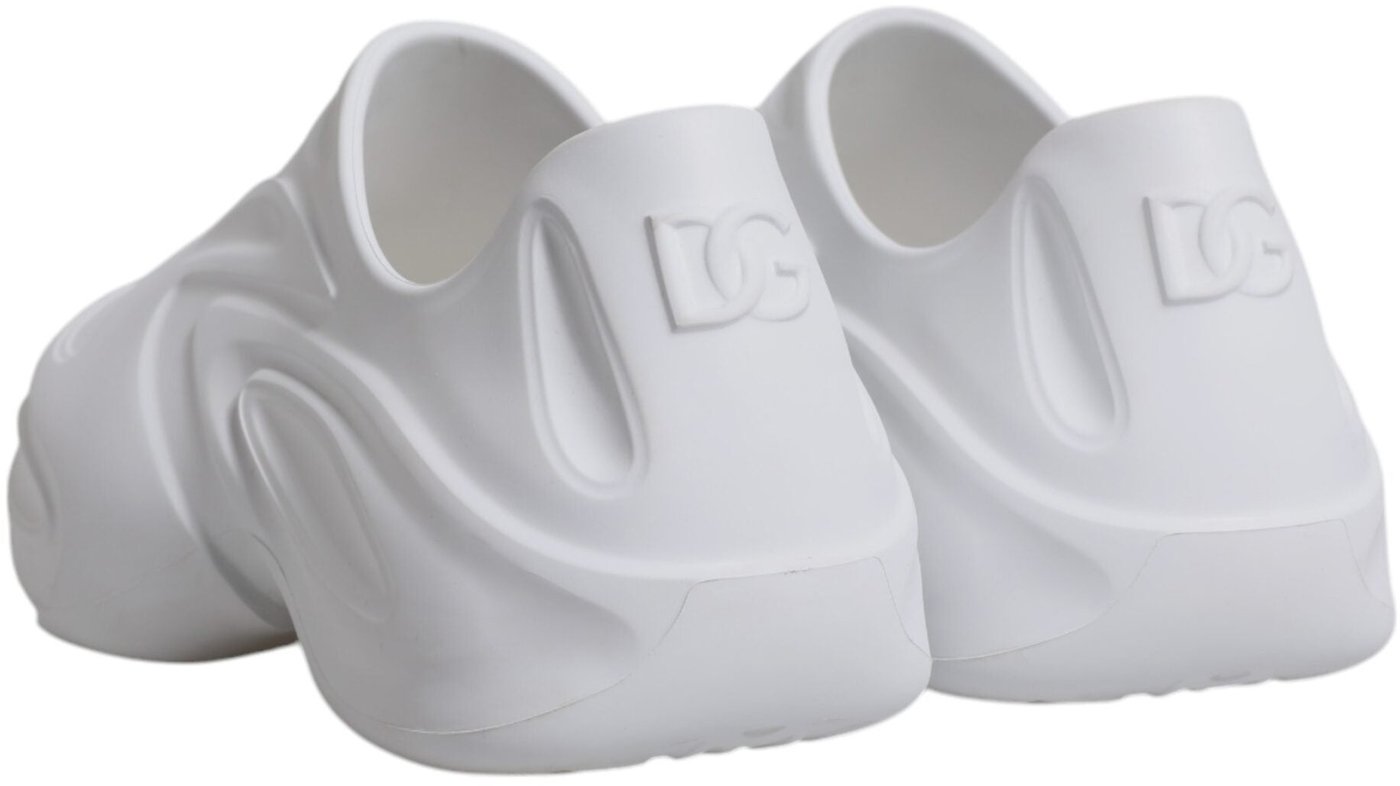 Dolce & Gabbana White Daymaster Low Top Men Sneakers Shoes