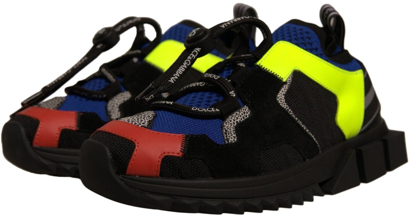 Dolce & Gabbana Multicolor Low Top Sorrento Sneakers Shoes