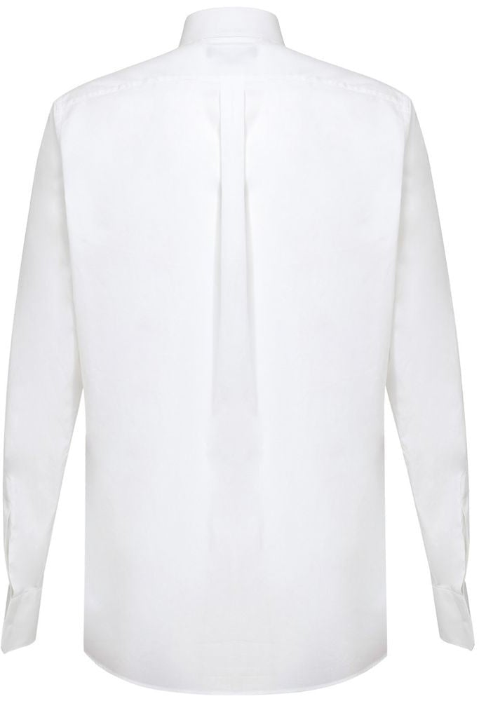 Dolce & Gabbana White Cotton Dress Shirt
