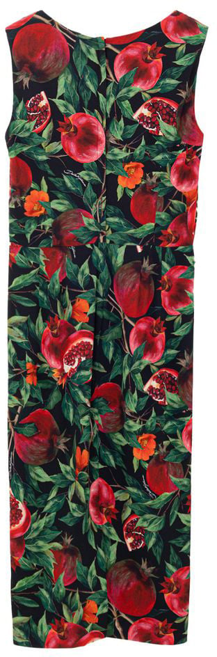 Dolce & Gabbana Bicolor Viscose Long Dress