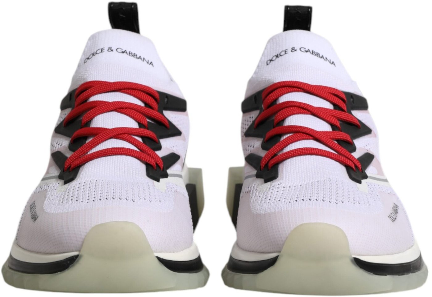 Dolce & Gabbana White SORRENTO Sport Stretch Sneakers Shoes