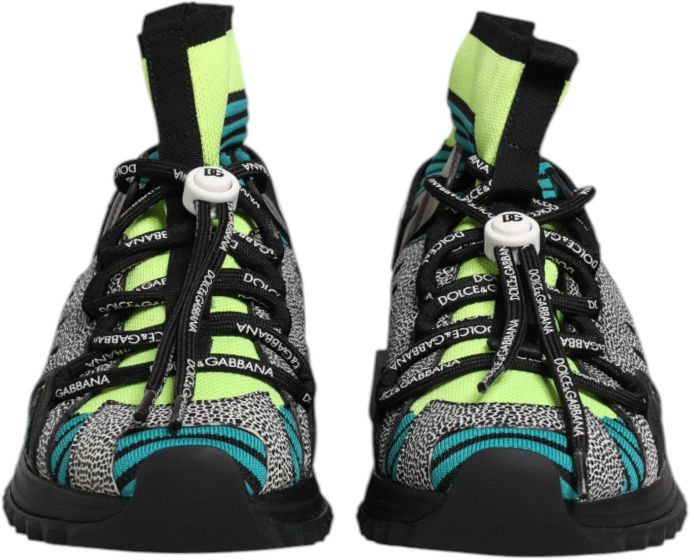 Dolce & Gabbana Multicolor Sorrento Socks Men Sneakers Shoes