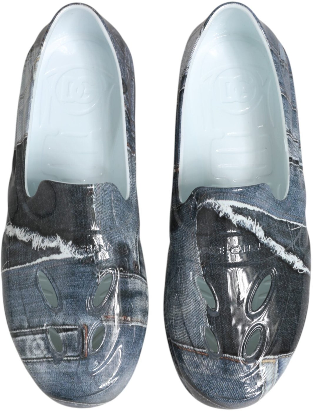 Dolce & Gabbana Multicolor Rubber Men Low Top Sneakers Shoes