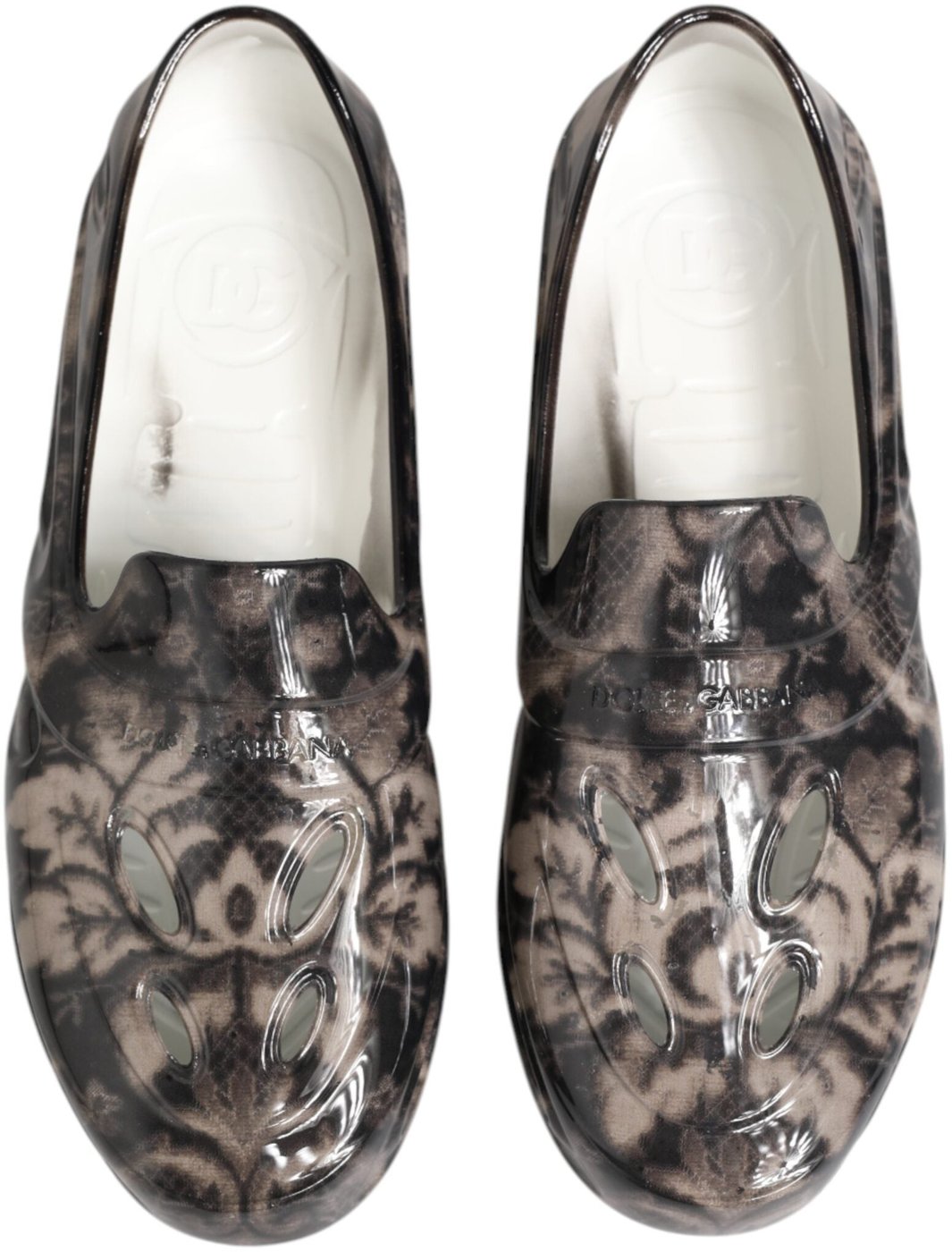 Dolce & Gabbana Multicolor Rubber Low Top Men Sneakers Shoes