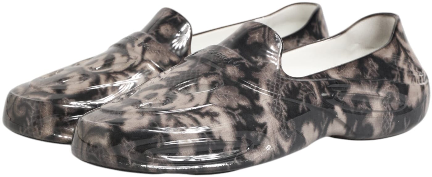 Dolce & Gabbana Multicolor Rubber Low Top Men Sneakers Shoes