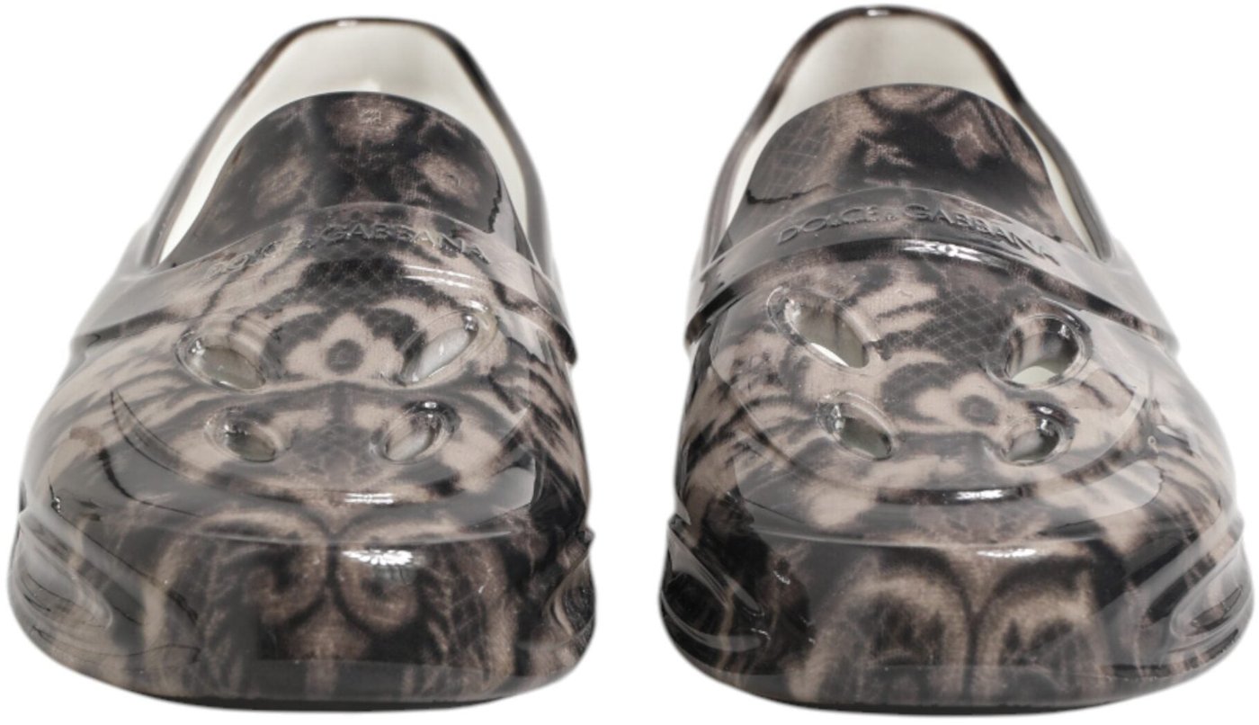 Dolce & Gabbana Multicolor Rubber Low Top Men Sneakers Shoes