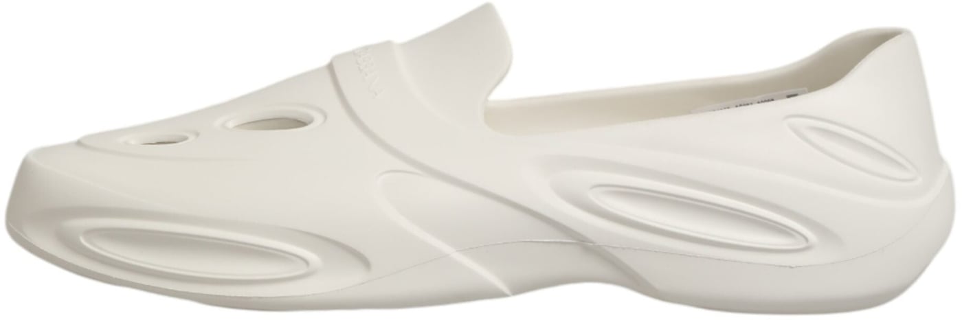 Dolce & Gabbana White Rubber Slides Low Top Sneakers Shoes