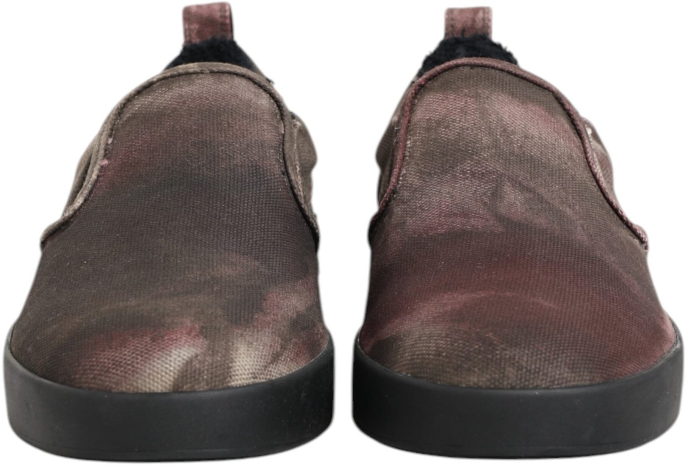 Dolce & Gabbana Multicolor Cotton Low Top Slip On Men Sneakers Shoes
