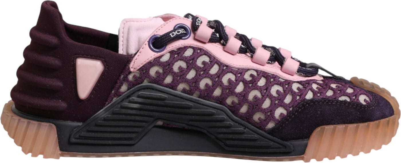 Dolce & Gabbana Multicolor Logo Low Top NS1 Sneakers Shoes
