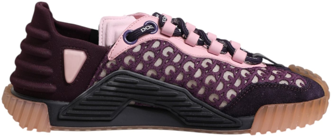 Dolce & Gabbana Multicolor Logo Low Top NS1 Sneakers Shoes