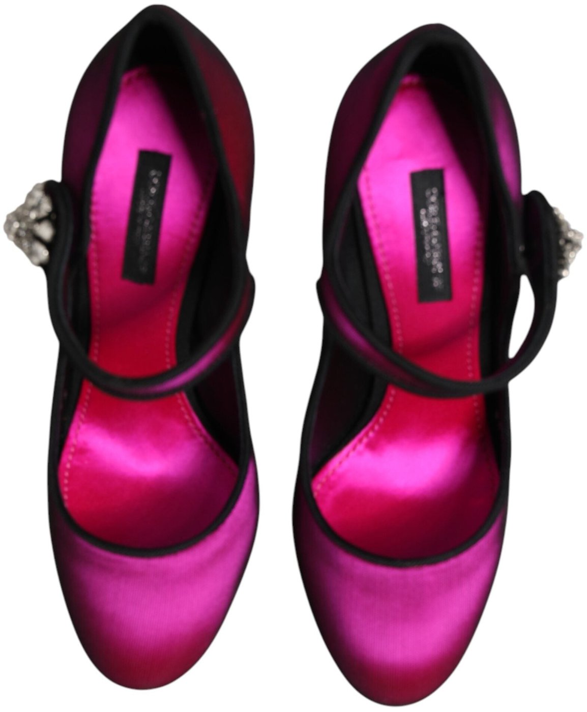 Dolce & Gabbana Pink Embellished High Heels Pumps Shoes