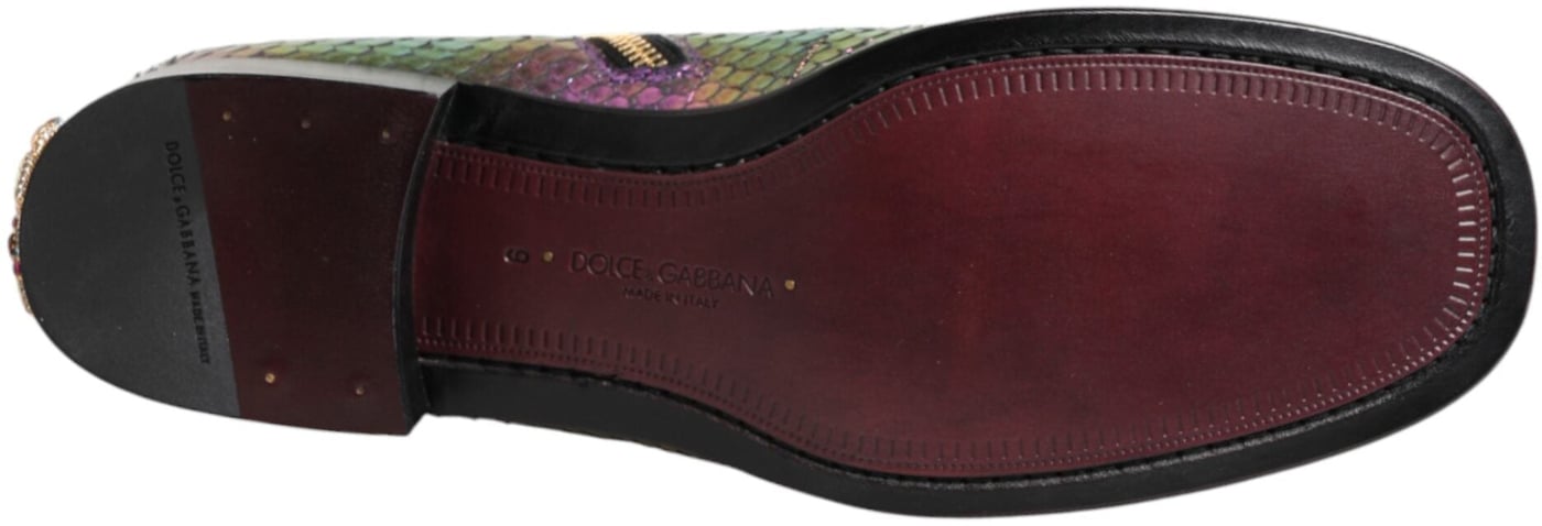 Dolce & Gabbana Multicolor Chelsea Short Ankle Boots Shoes