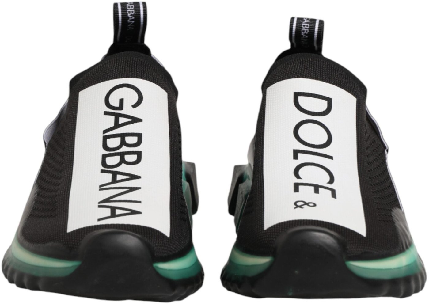 Dolce & Gabbana Black Slip On Sorrento Men Sneakers Shoes