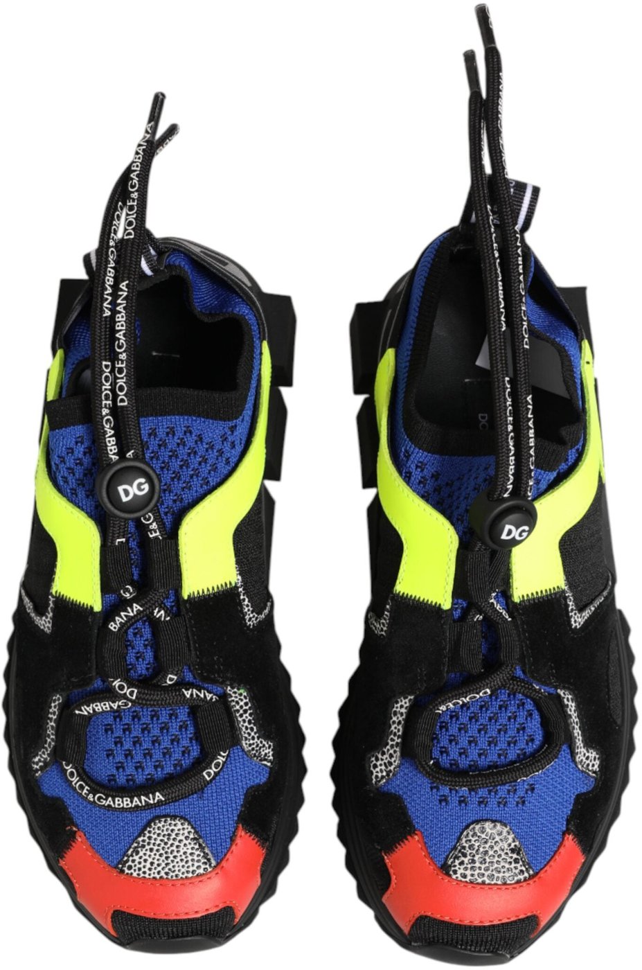 Dolce & Gabbana Multicolor Low Top Sorrento Sneakers Shoes