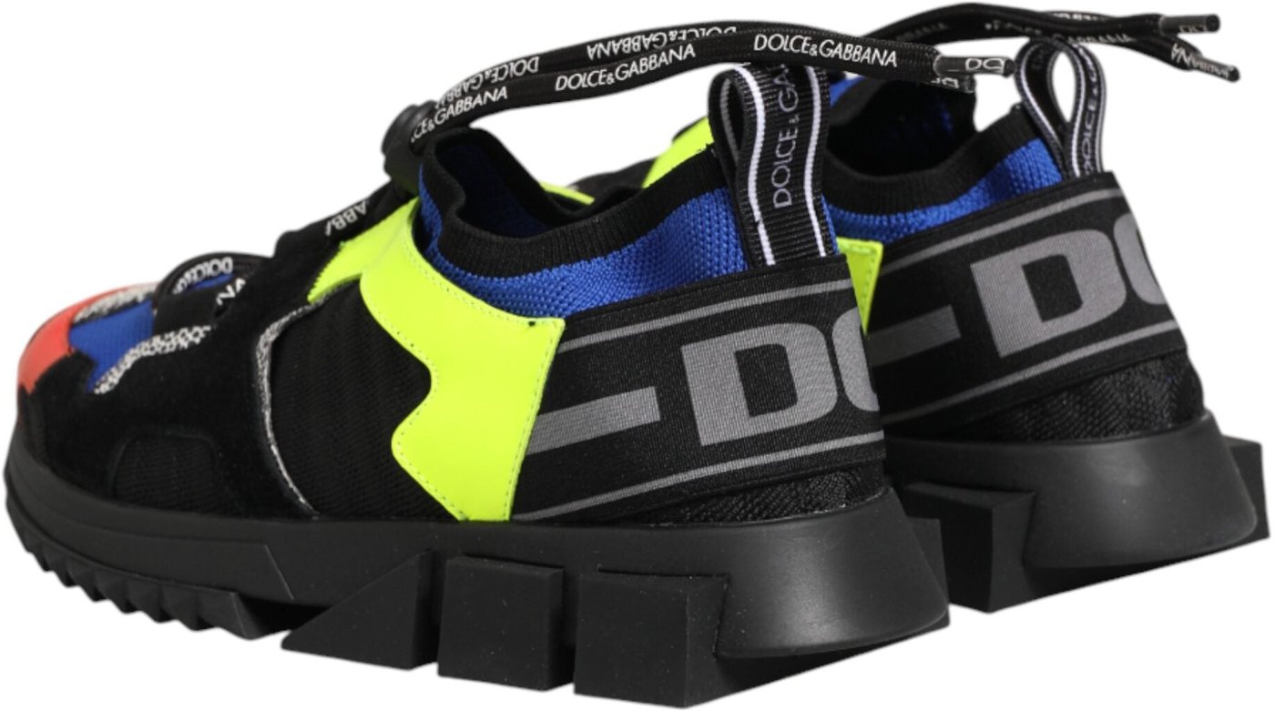 Dolce & Gabbana Multicolor Low Top Sorrento Sneakers Shoes