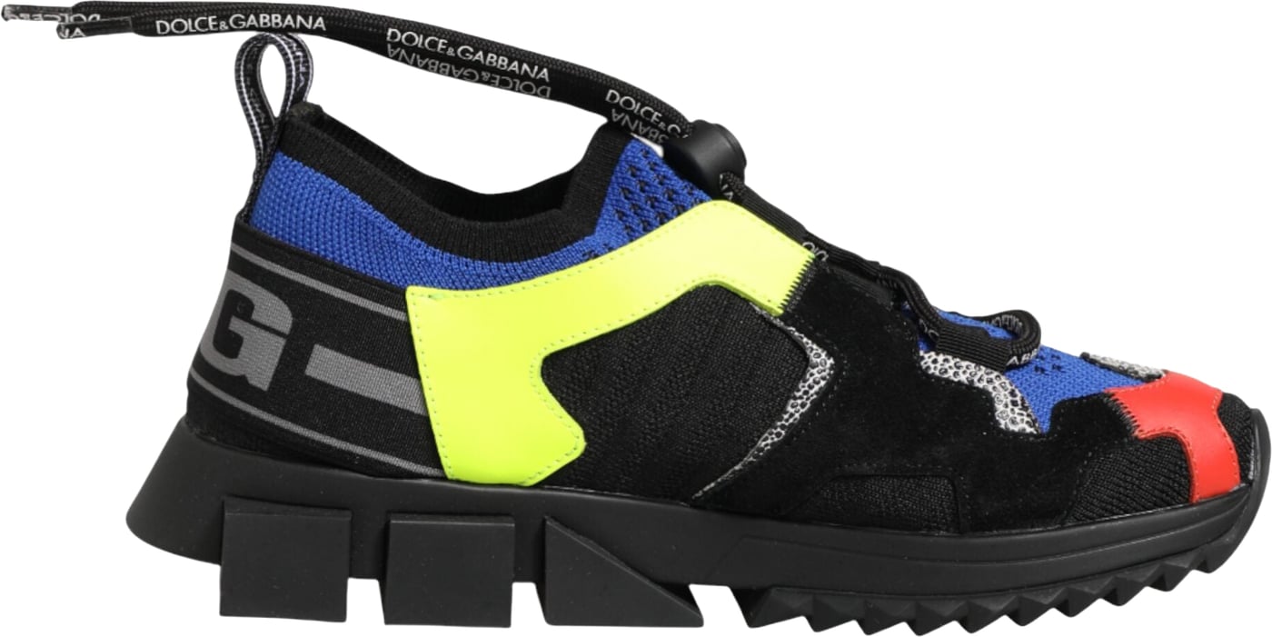 Dolce & Gabbana Multicolor Low Top Sorrento Sneakers Shoes