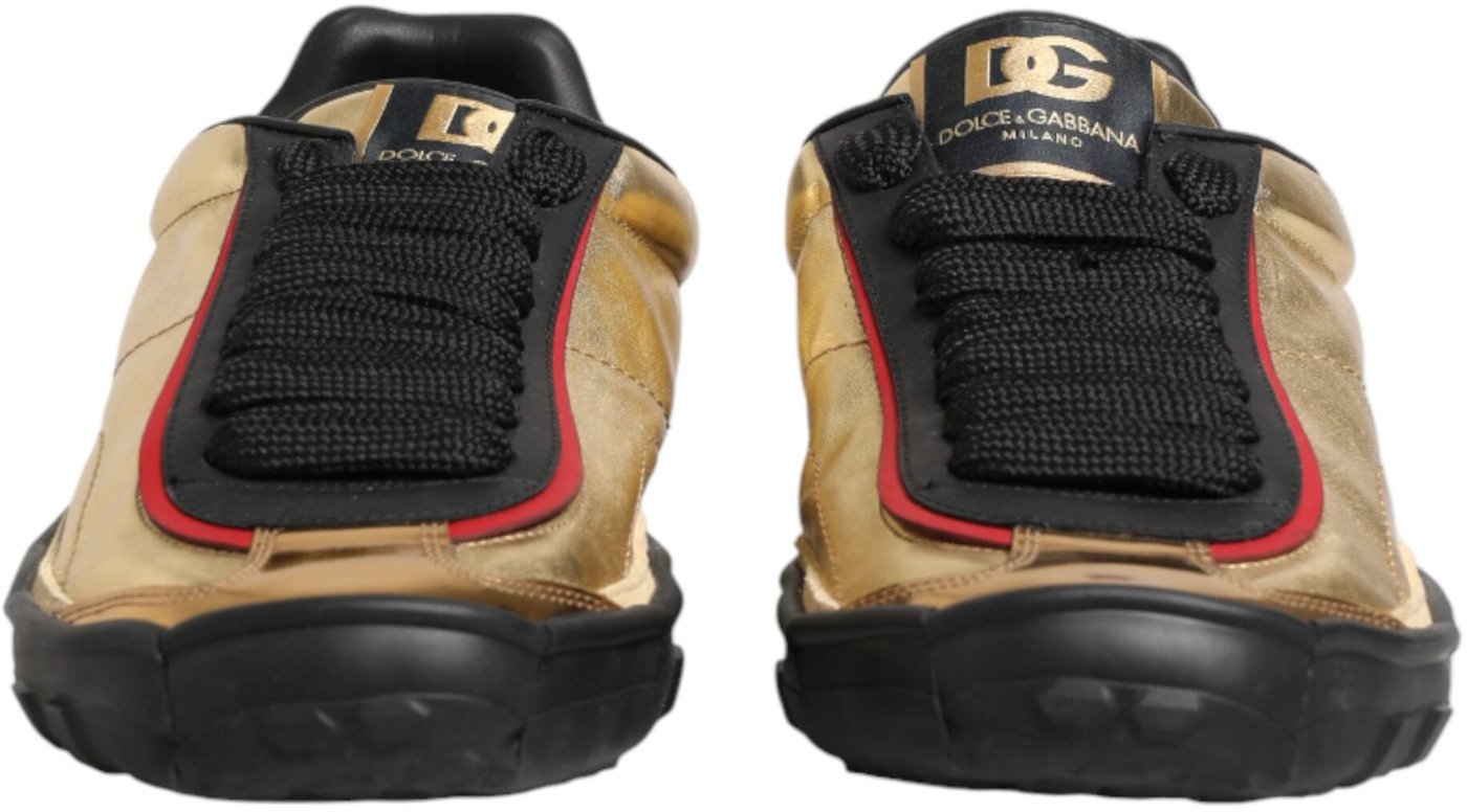 Dolce & Gabbana Multicolor Old Runner Lace Up Sneakers Shoes