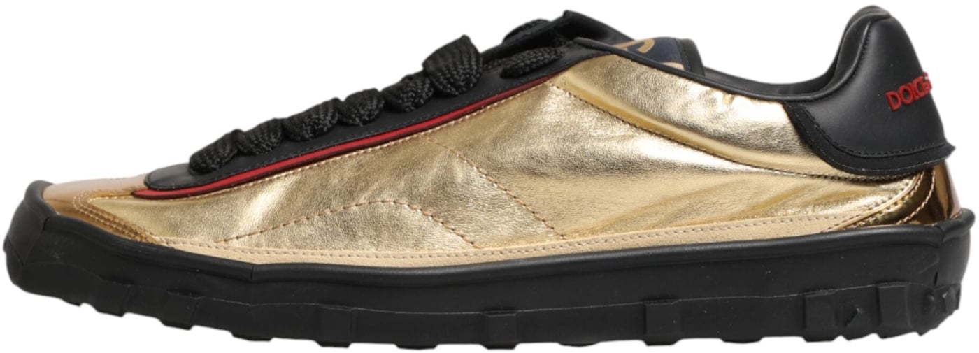 Dolce & Gabbana Multicolor Old Runner Lace Up Sneakers Shoes