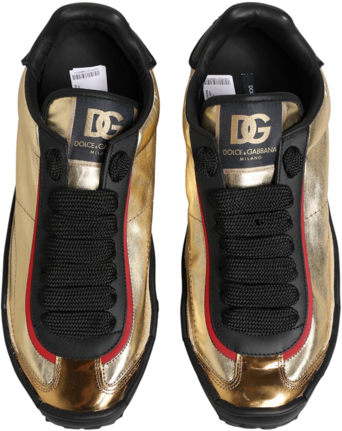 Dolce & Gabbana Multicolor Old Runner Lace Up Sneakers Shoes