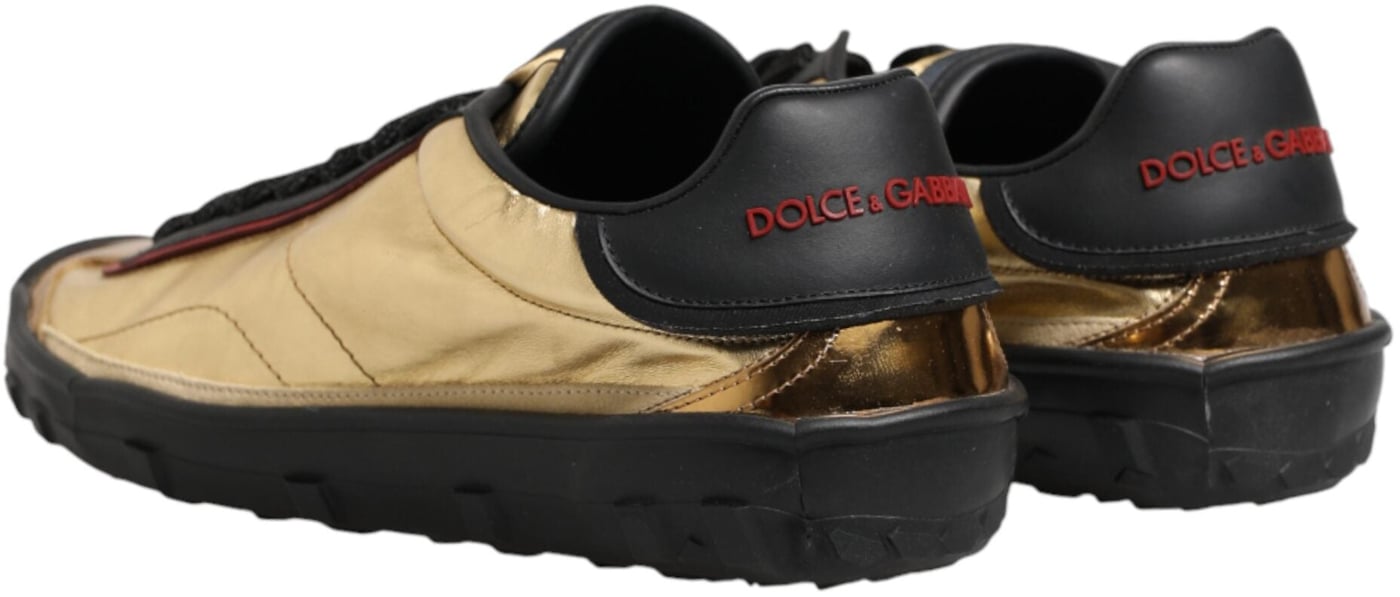 Dolce & Gabbana Multicolor Old Runner Lace Up Sneakers Shoes