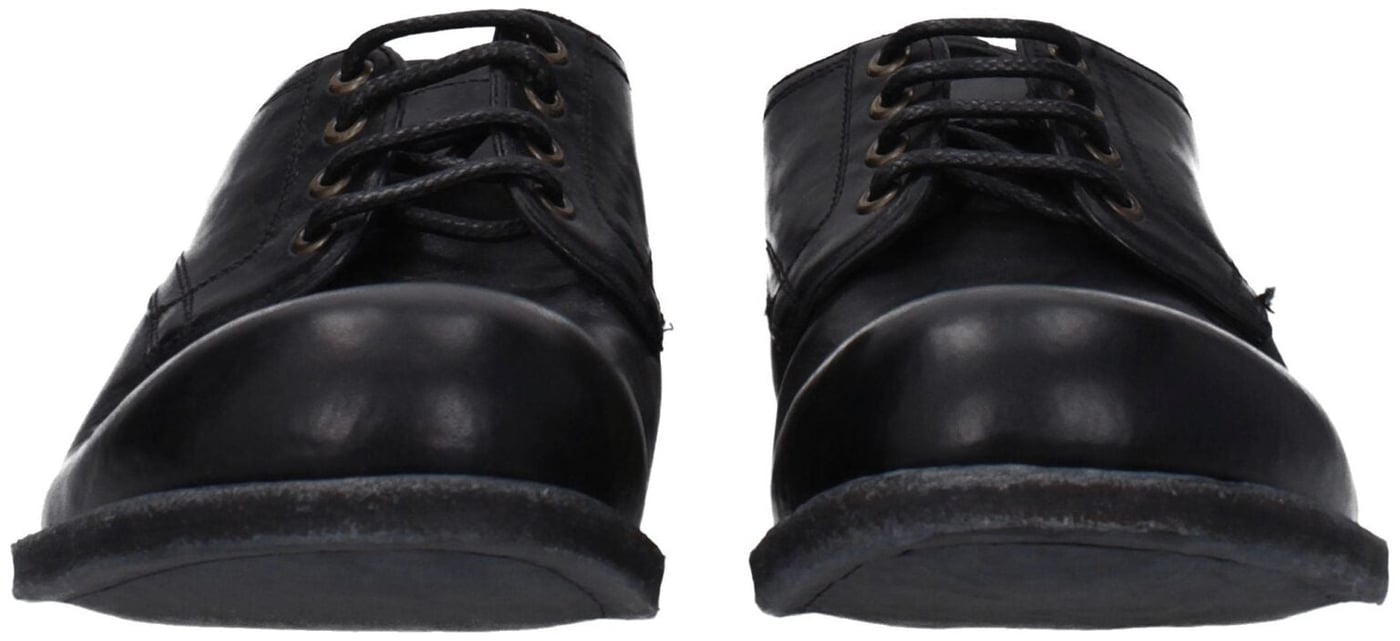Dolce & Gabbana Black Leather Oxfords And Derbies