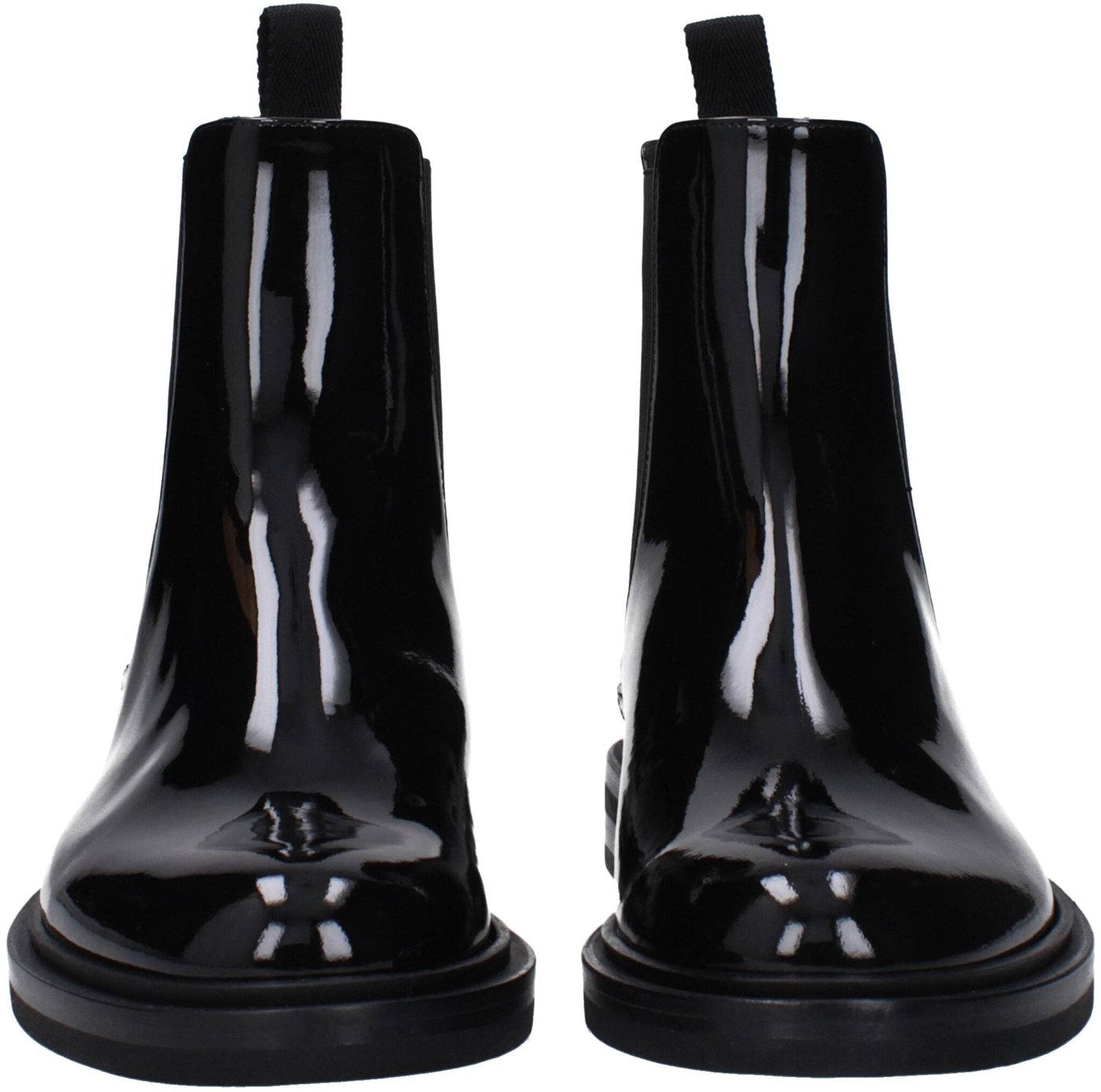 Dolce & Gabbana Black Leather Ankle Boots