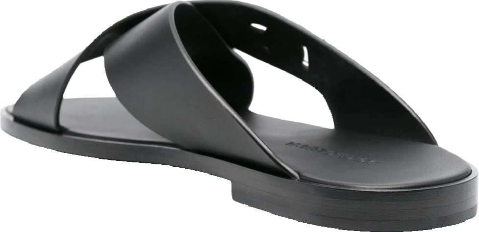 Dolce & Gabbana calfskin sandals Black