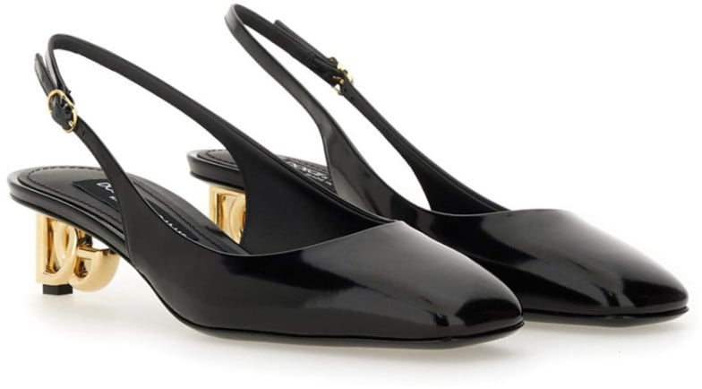 Patent Leather Slingback