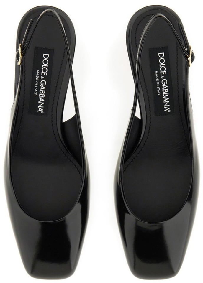 Patent Leather Slingback