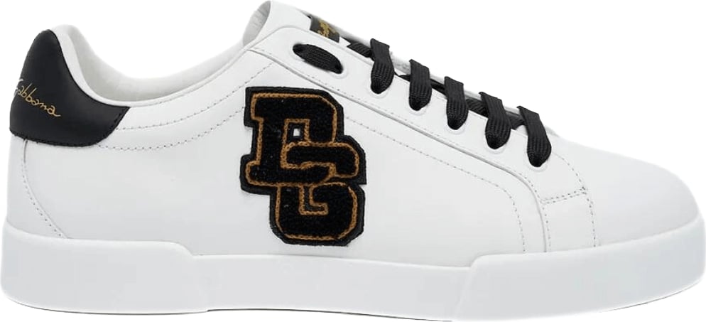 Dolce & Gabbana Portofino Patch Men's Sneakers White