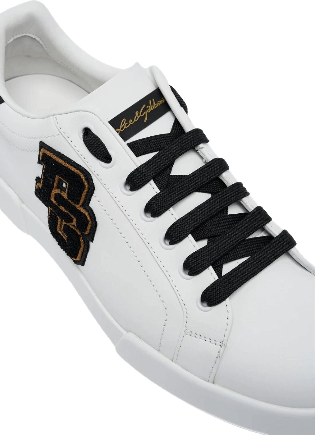 Dolce & Gabbana Portofino Patch Men's Sneakers White