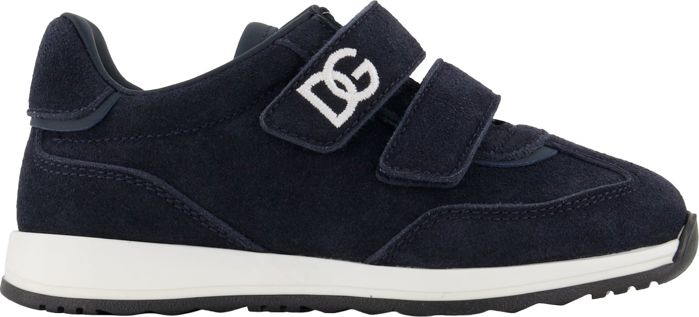 Dolce & Gabbana Kinder Jongens Sneakers In Navy