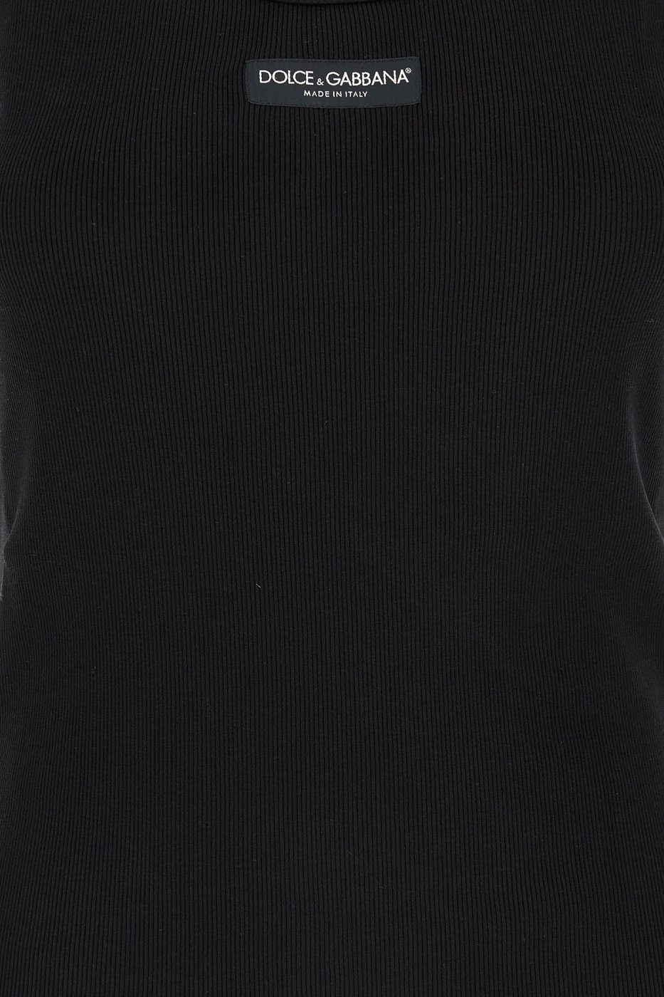 Dolce & Gabbana Black cotton top