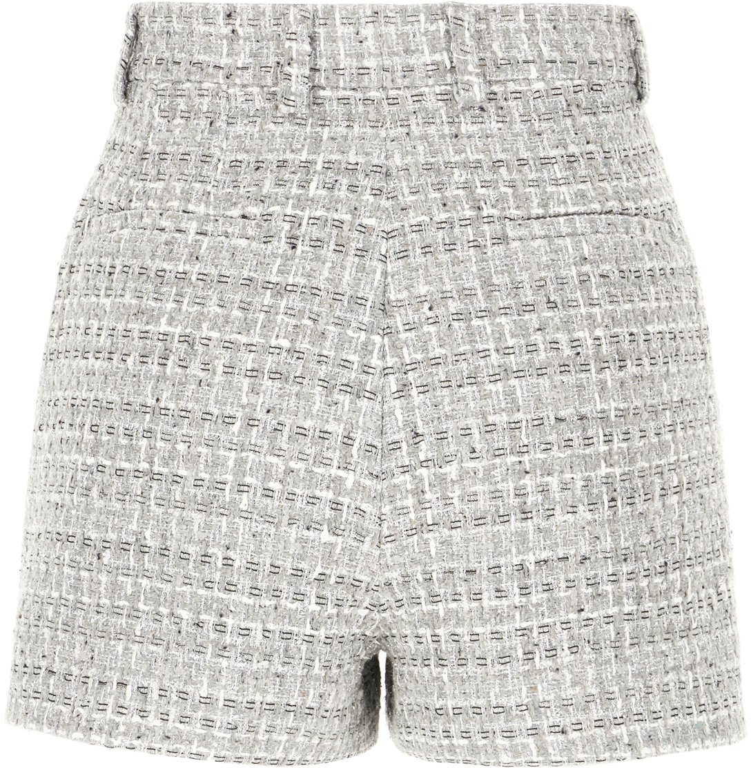 Dolce & Gabbana Embroidered viscose blend shorts