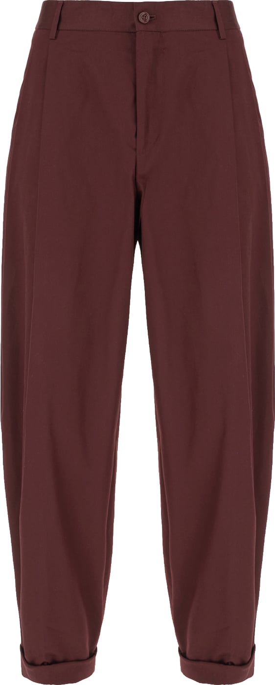 Dolce & Gabbana Grape stretch cotton pants