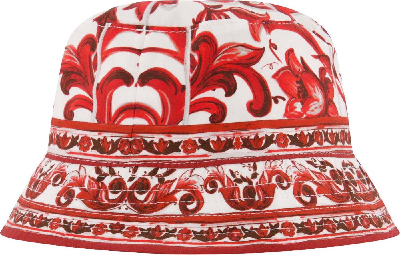 Dolce & Gabbana Kinder Jongens Hoed In Rood