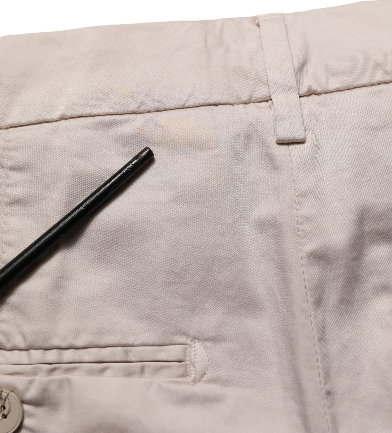 Dondup Beige Low Waist Tapered Women Cropped Trousers Pants