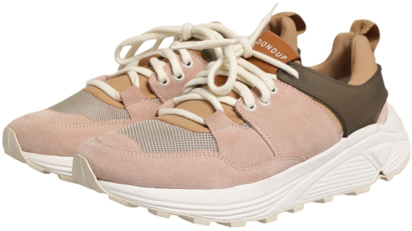 Dondup Multicolor Suede Low Top Women Sneakers Shoes