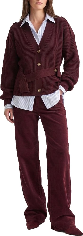 Wool cardigan