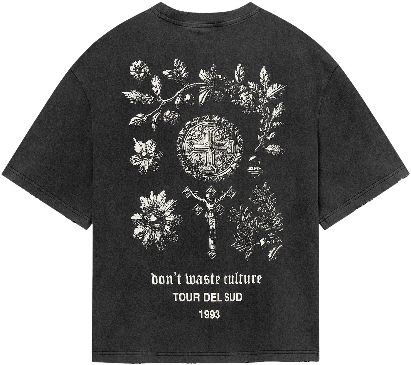 Olivinne T-shirt | Faded Black