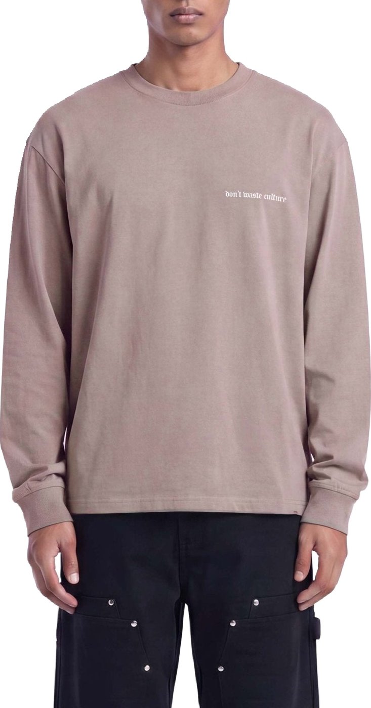 Zayd Longsleeve | Warm Grey