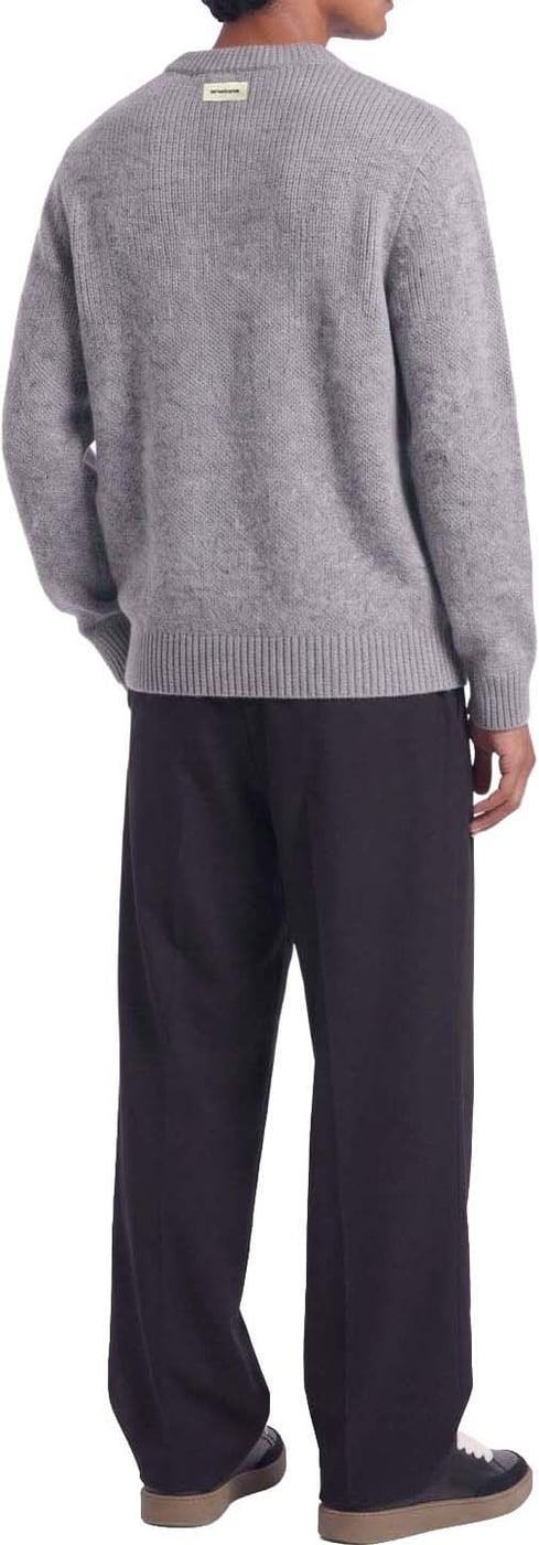 Nils | Heavyweight Knit | Melange Grey