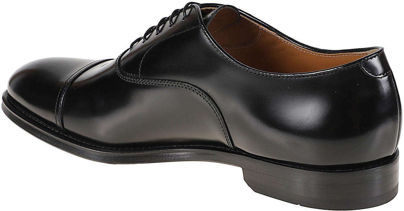 Cap Toe Oxfords Black